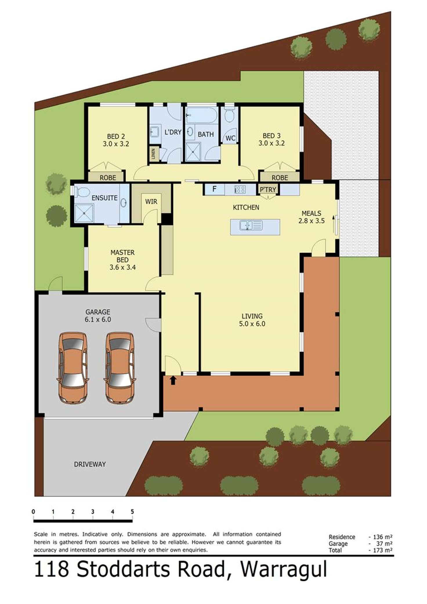 Floorplan of Homely house listing, 118 Stoddarts Road, Warragul VIC 3820