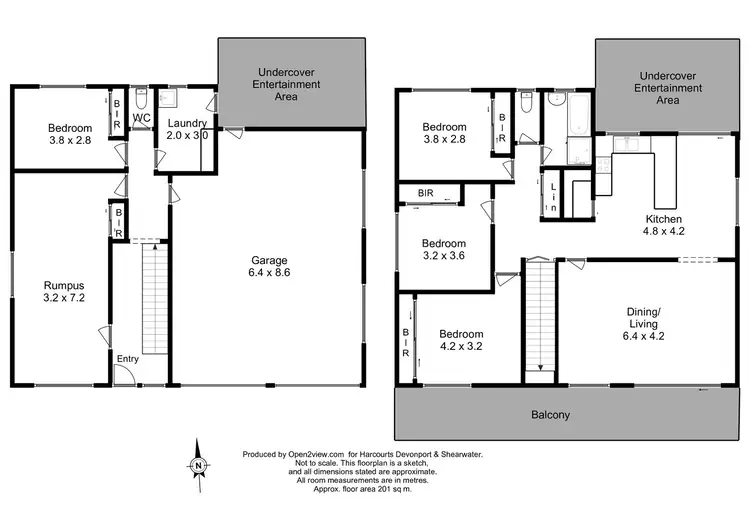 Floorplan of Homely house listing, 32 Lawrence Drive, Devonport TAS 7310
