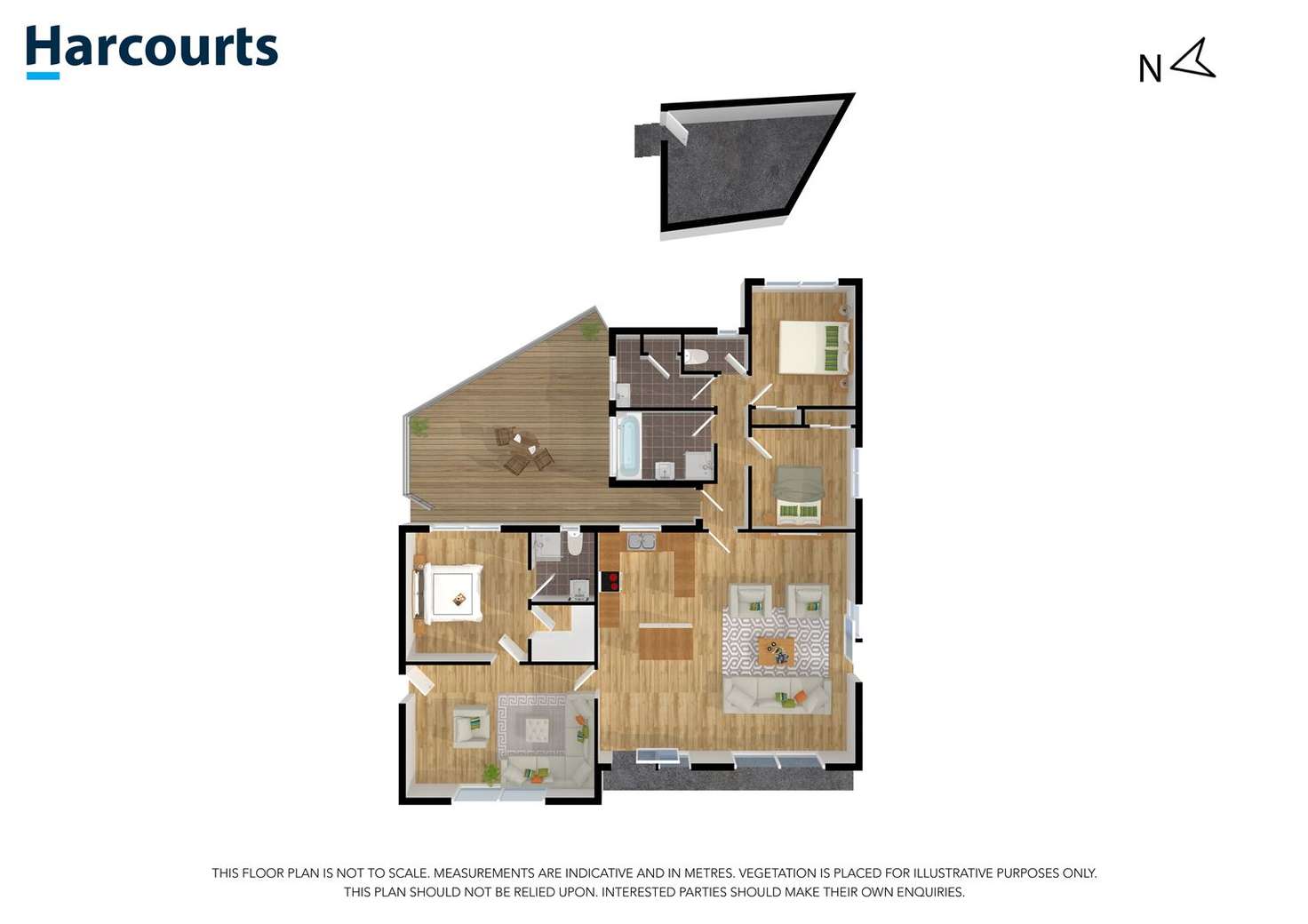 Floorplan of Homely house listing, 16a Gardner Parade, Mount Evelyn VIC 3796