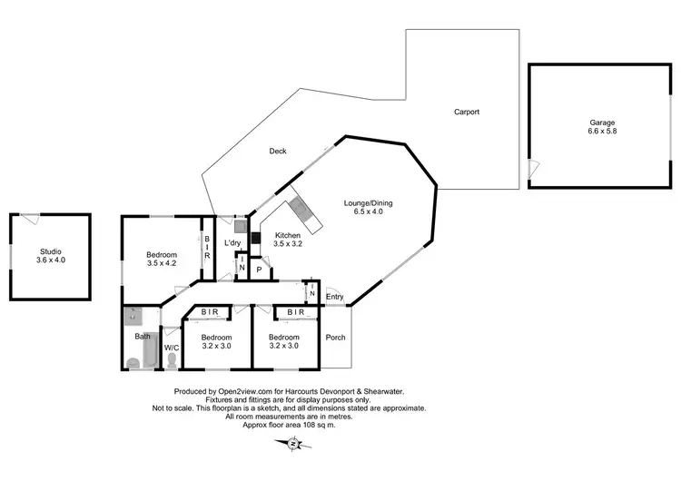 Floorplan of Homely house listing, 125 Charles Street, Squeaking Point TAS 7307