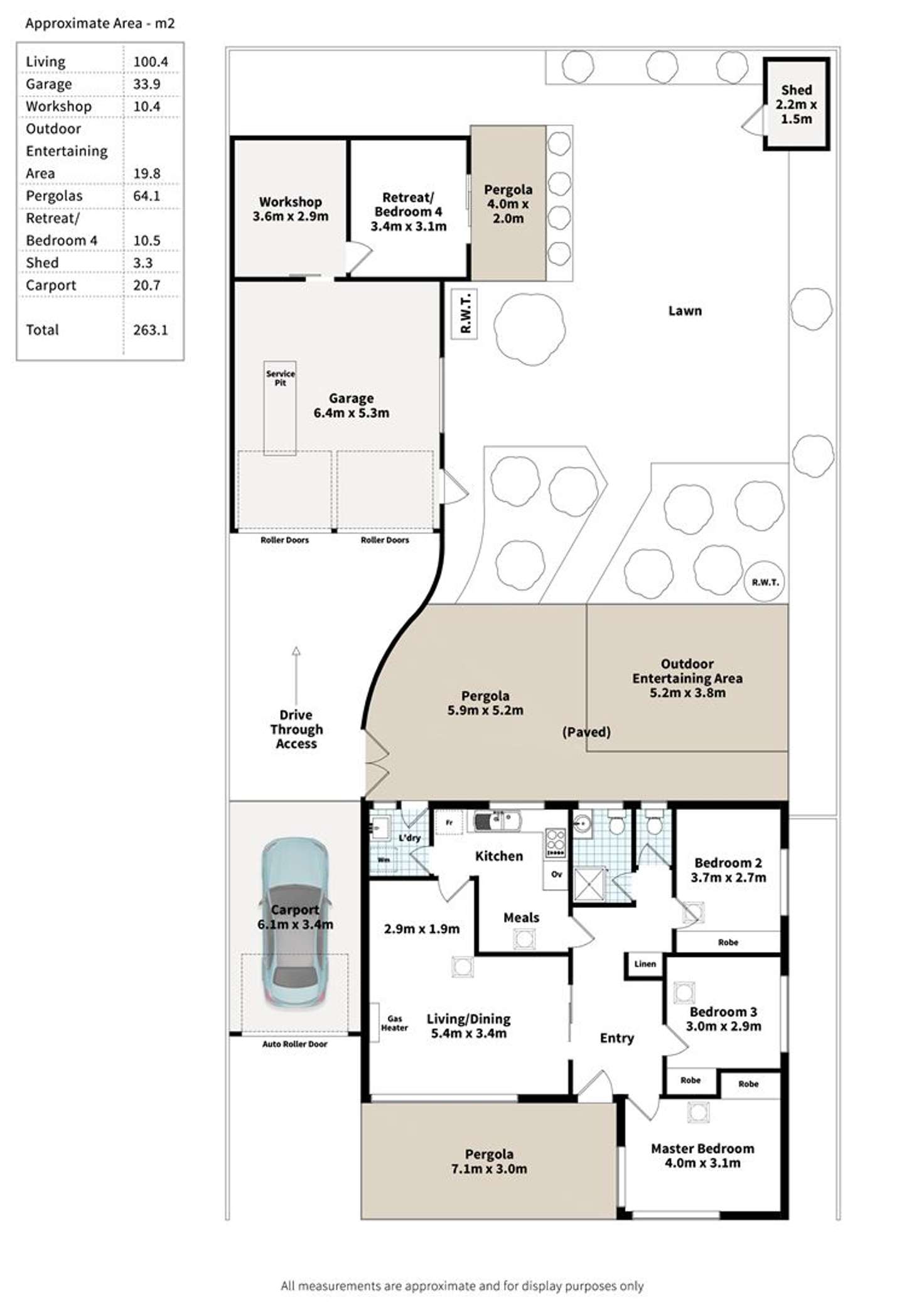 Floorplan of Homely house listing, 10 Haven Way, Hackham West SA 5163