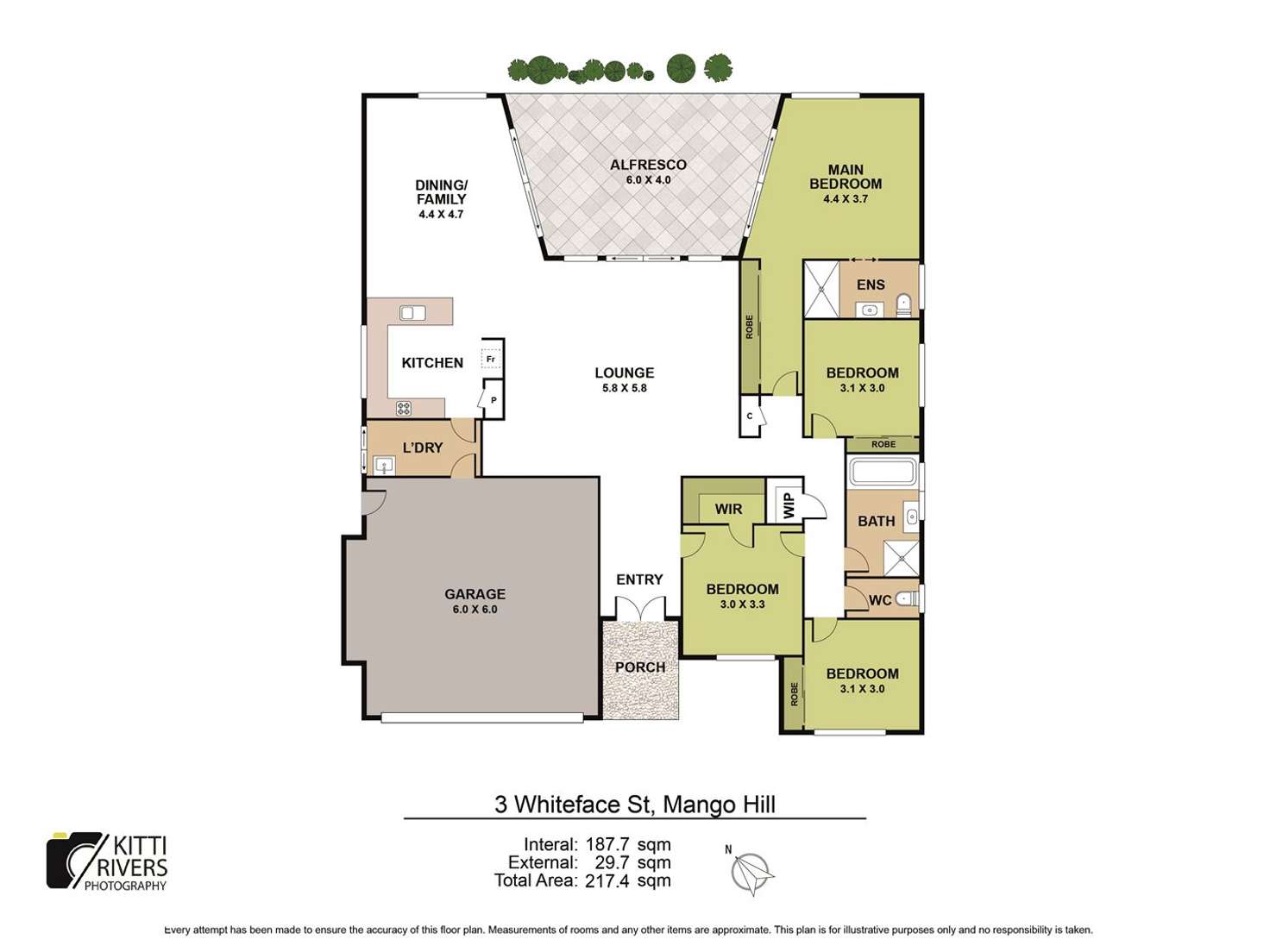 Floorplan of Homely house listing, 3 Whiteface Street, Mango Hill QLD 4509