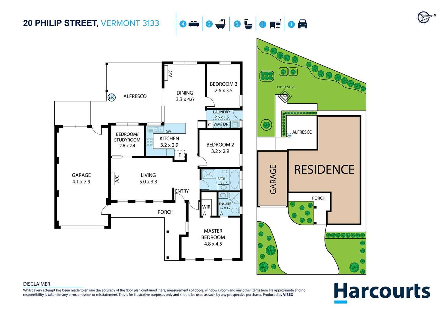 Floorplan of Homely house listing, 20 Philip Street, Vermont VIC 3133