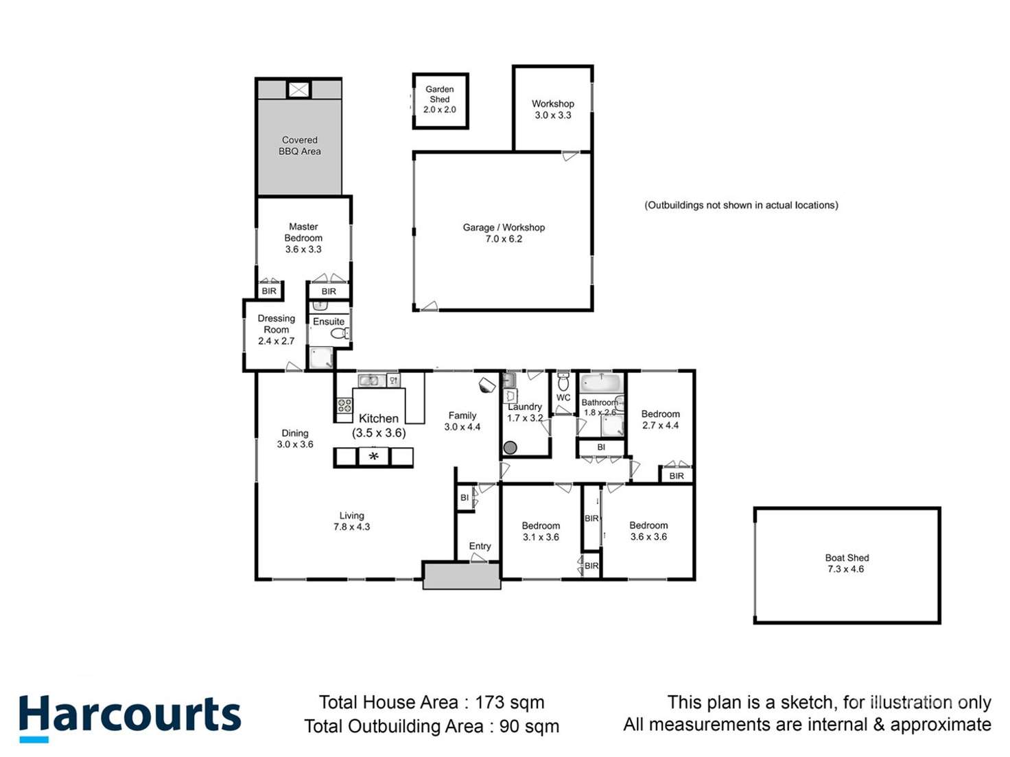 Floorplan of Homely house listing, 57 Seven Mile Beach Road, Seven Mile Beach TAS 7170