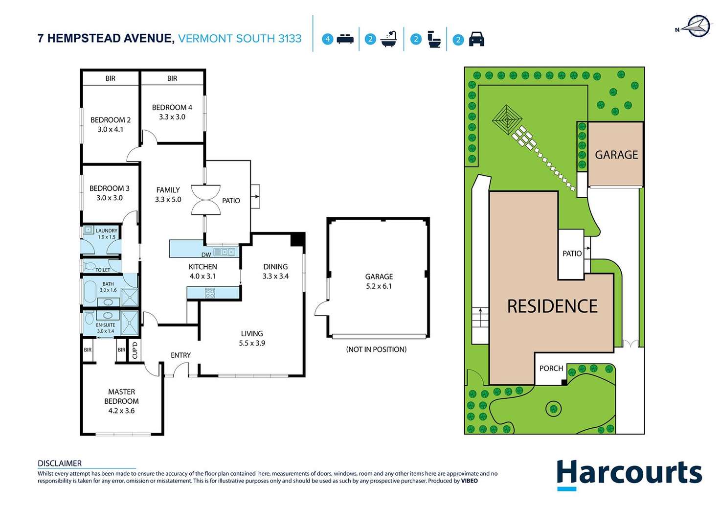 Floorplan of Homely house listing, 7 Hempstead Avenue, Vermont South VIC 3133