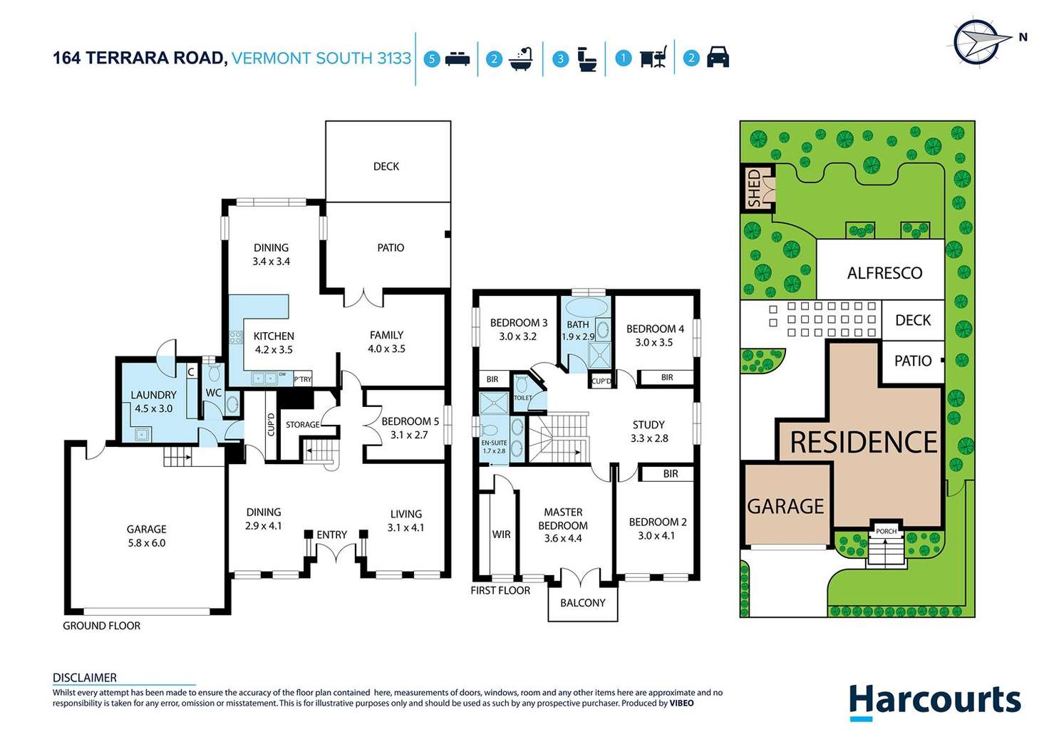 Floorplan of Homely house listing, 164 Terrara Road, Vermont South VIC 3133