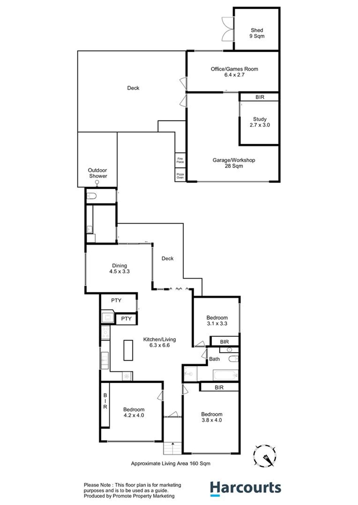 Floorplan of Homely house listing, 43 Queen Street, Bellerive TAS 7018