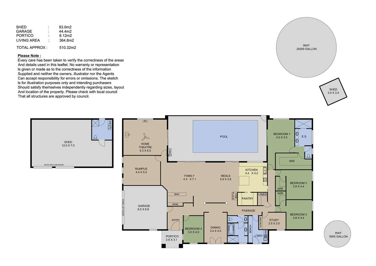 Floorplan of Homely house listing, 7 Clampett Court, Blakiston SA 5250