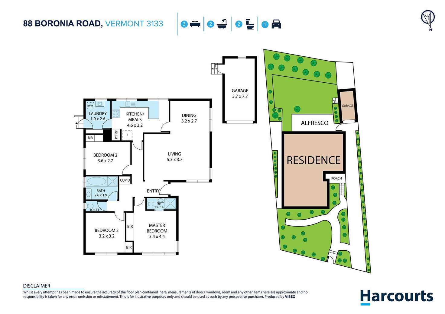 Floorplan of Homely house listing, 88 Boronia Road, Vermont VIC 3133