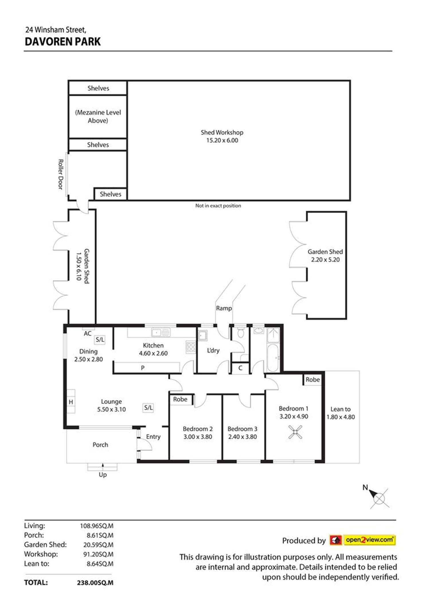 Floorplan of Homely house listing, 24 Winsham Street, Davoren Park SA 5113