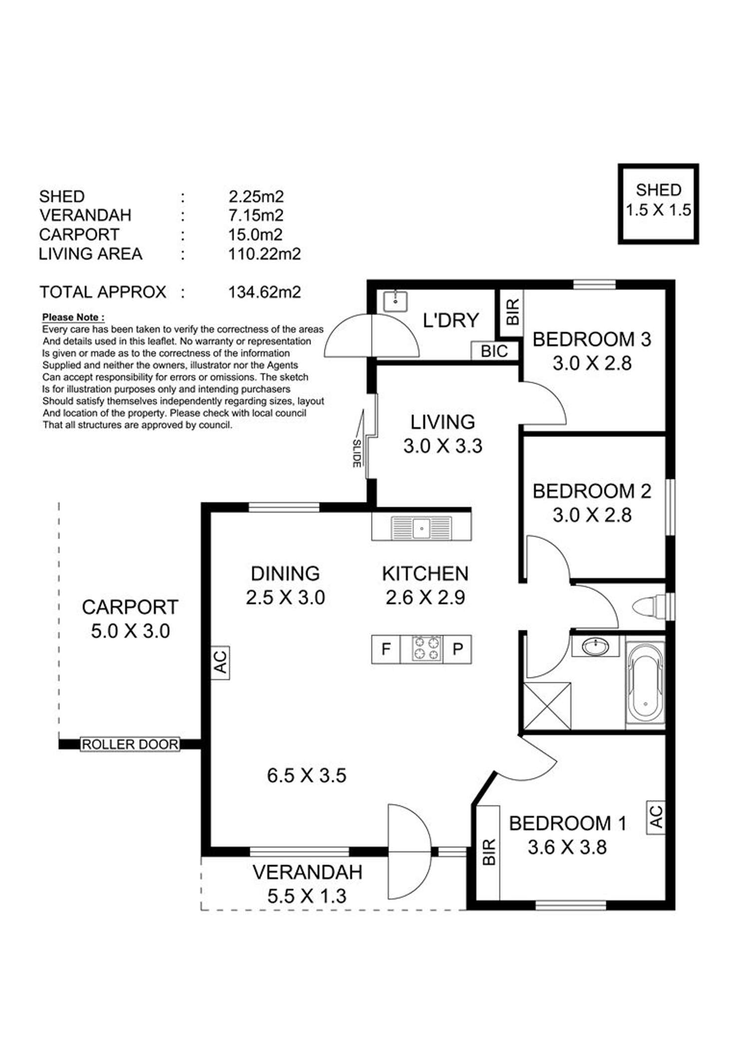 Floorplan of Homely unit listing, 12/16 Fletcher Road, Mount Barker SA 5251