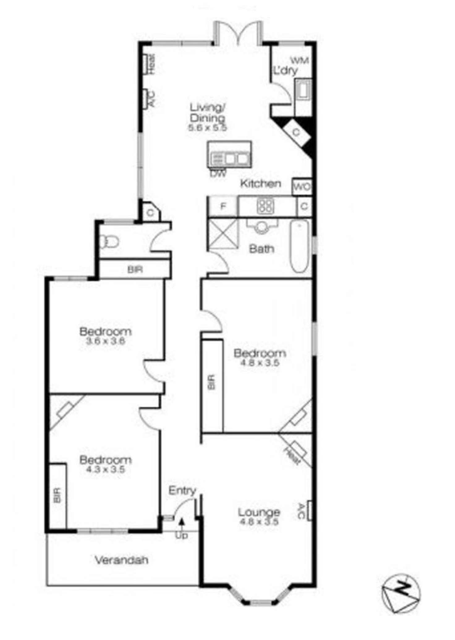 Floorplan of Homely house listing, 118 Victoria Street, Ballarat East VIC 3350