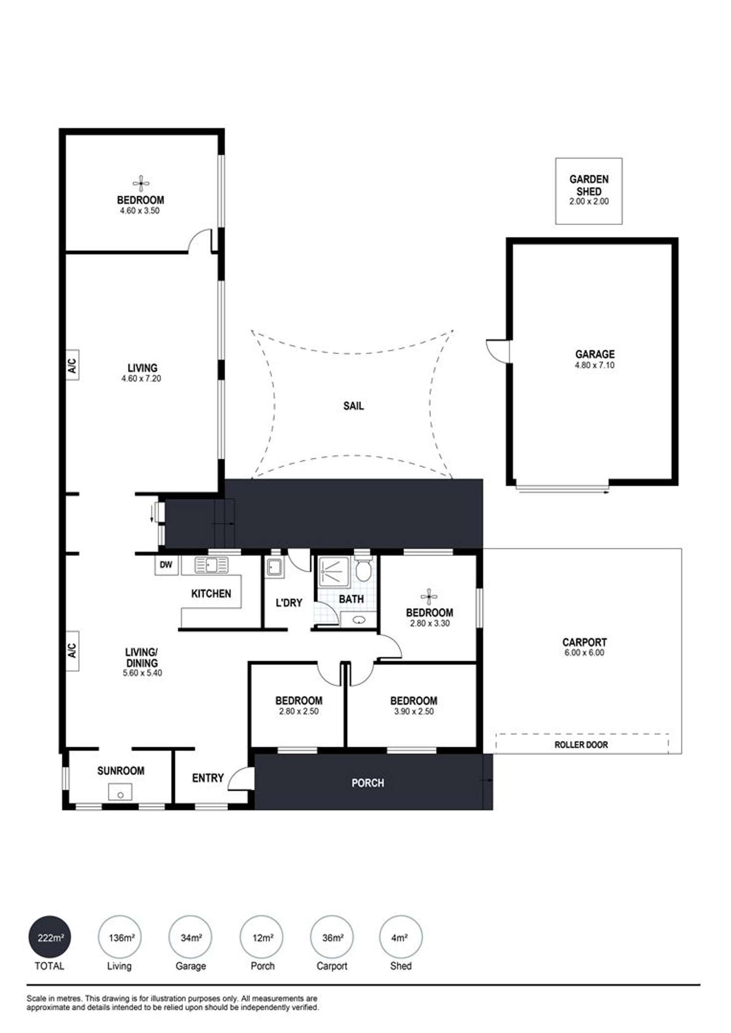 Floorplan of Homely house listing, 44 Gregory Street, Port Elliot SA 5212