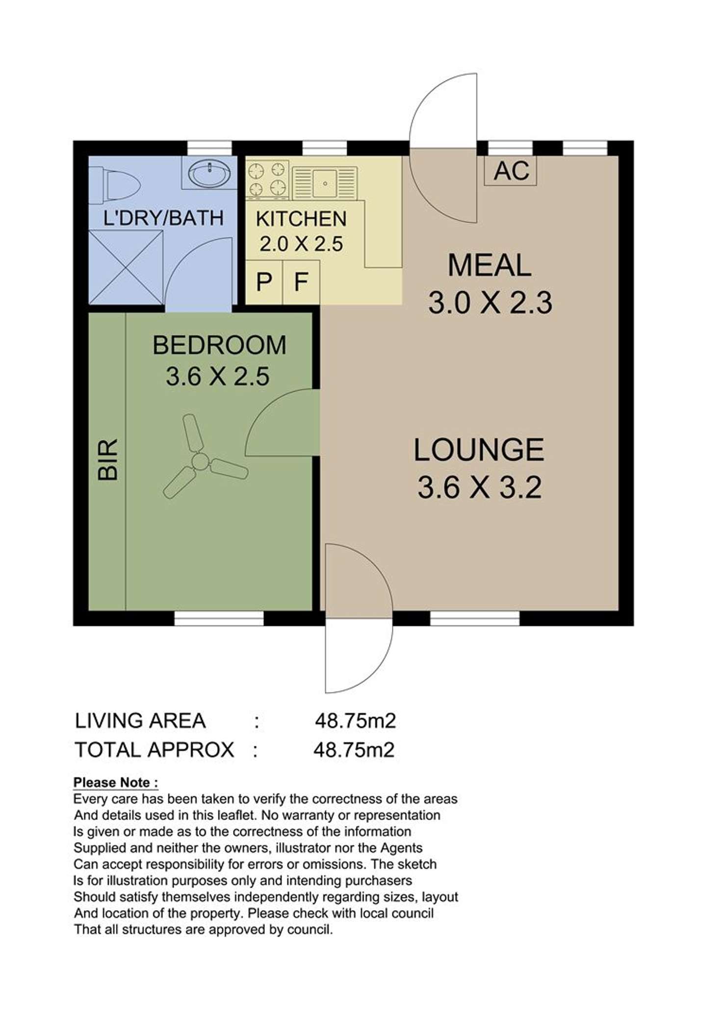 Floorplan of Homely unit listing, 1/27 Bevington Road, Glenunga SA 5064