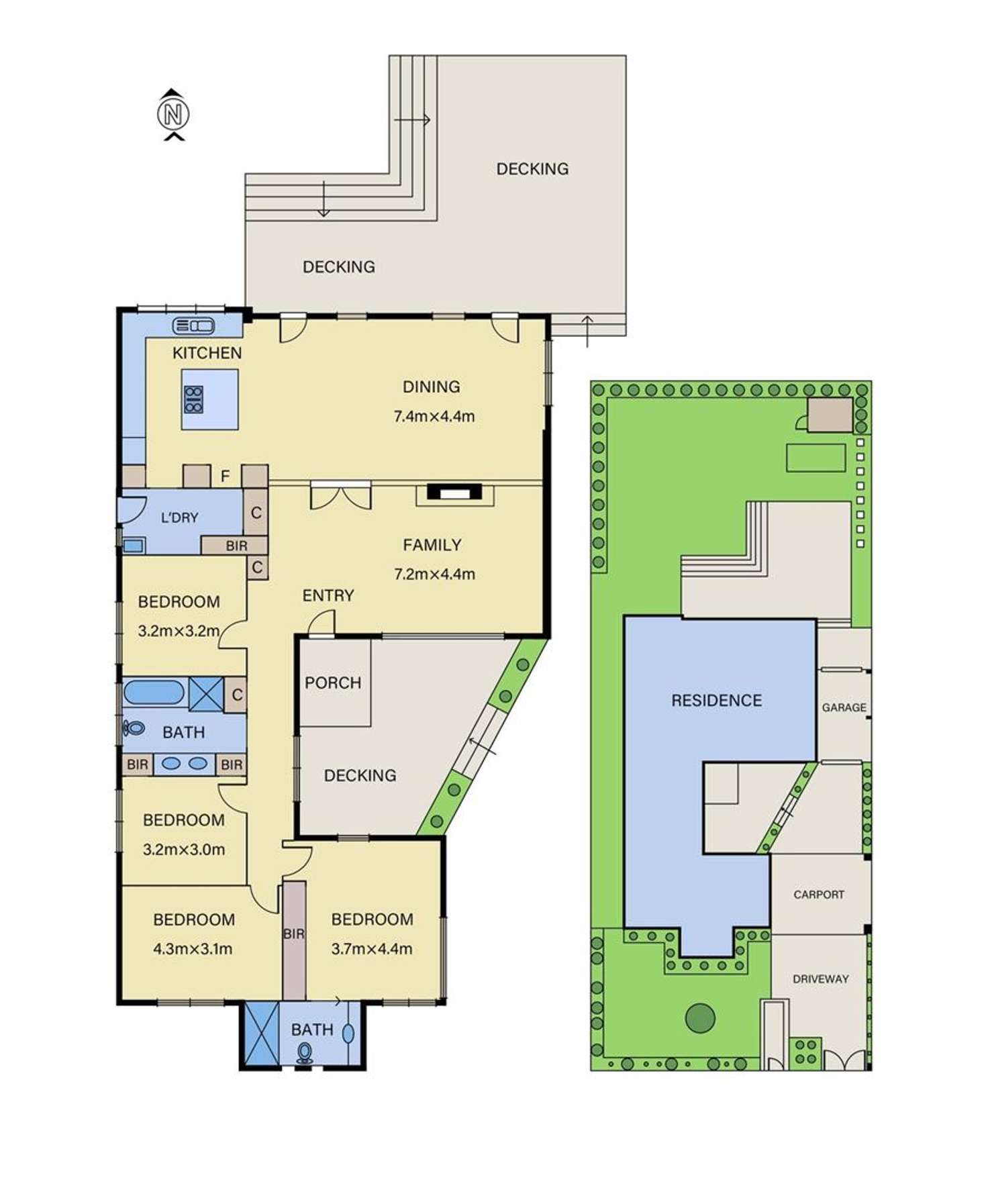Floorplan of Homely house listing, 19 Bennett Avenue, Mount Waverley VIC 3149