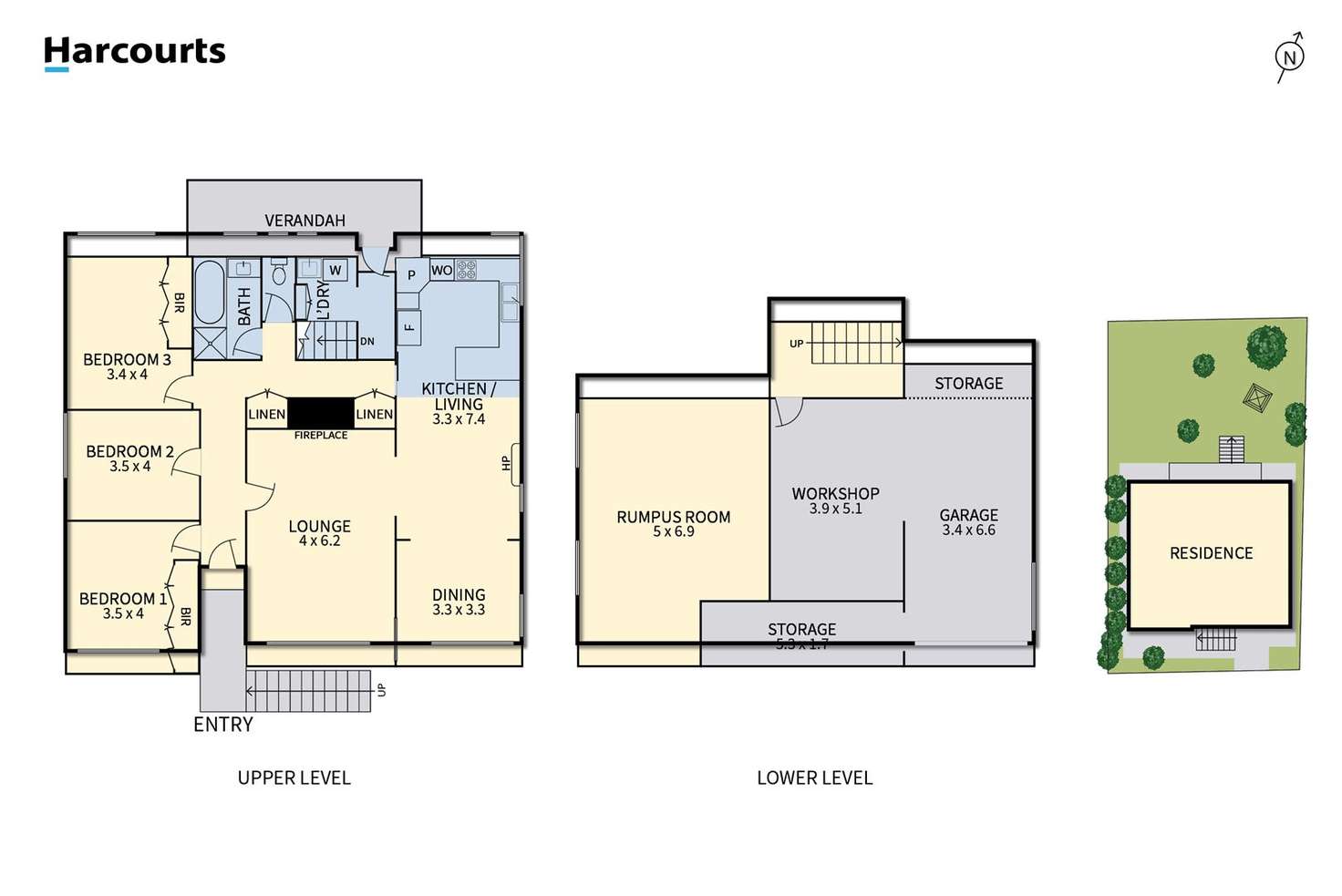 Floorplan of Homely house listing, 38 Harold Street, Kings Meadows TAS 7249