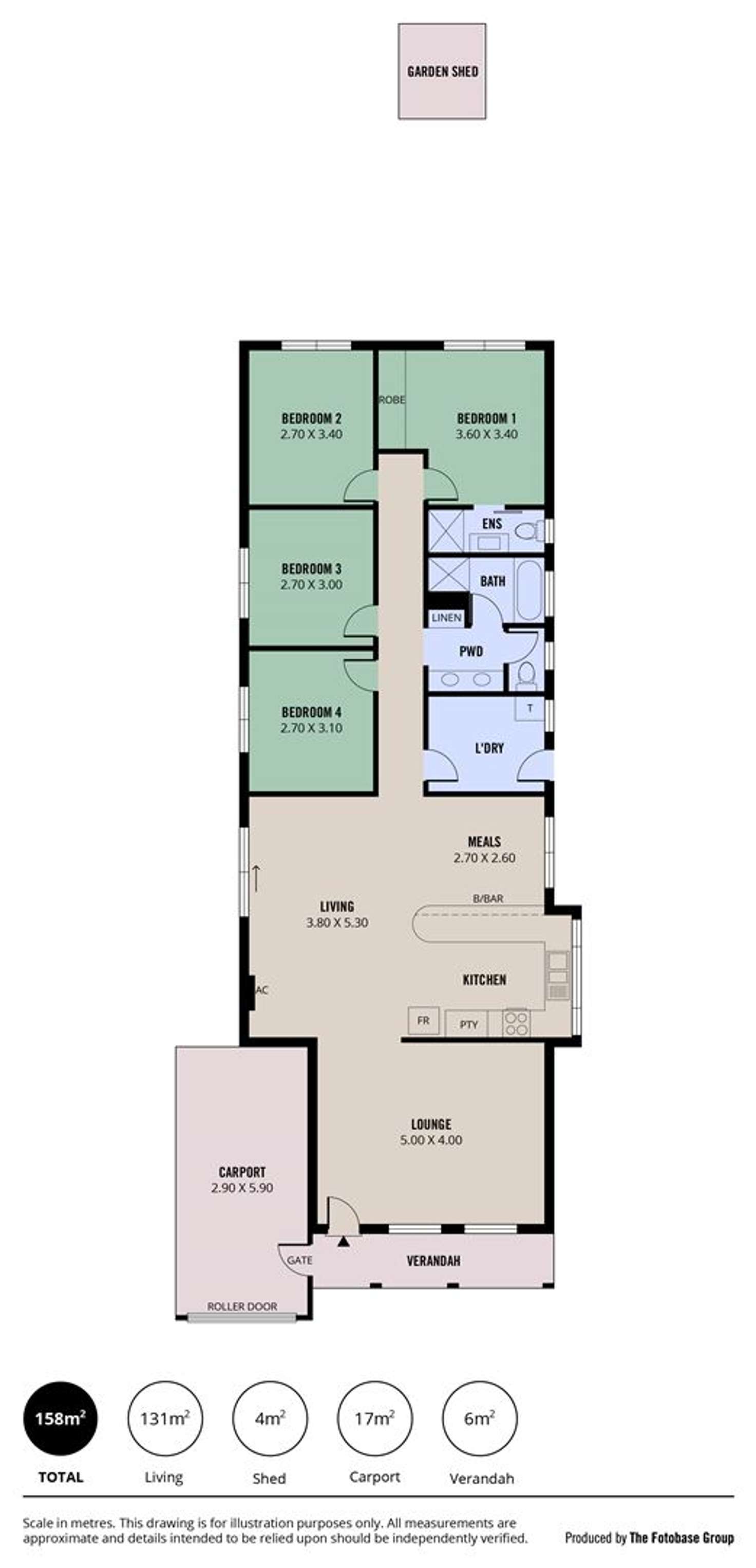 Floorplan of Homely house listing, 17 Market Place, Nairne SA 5252