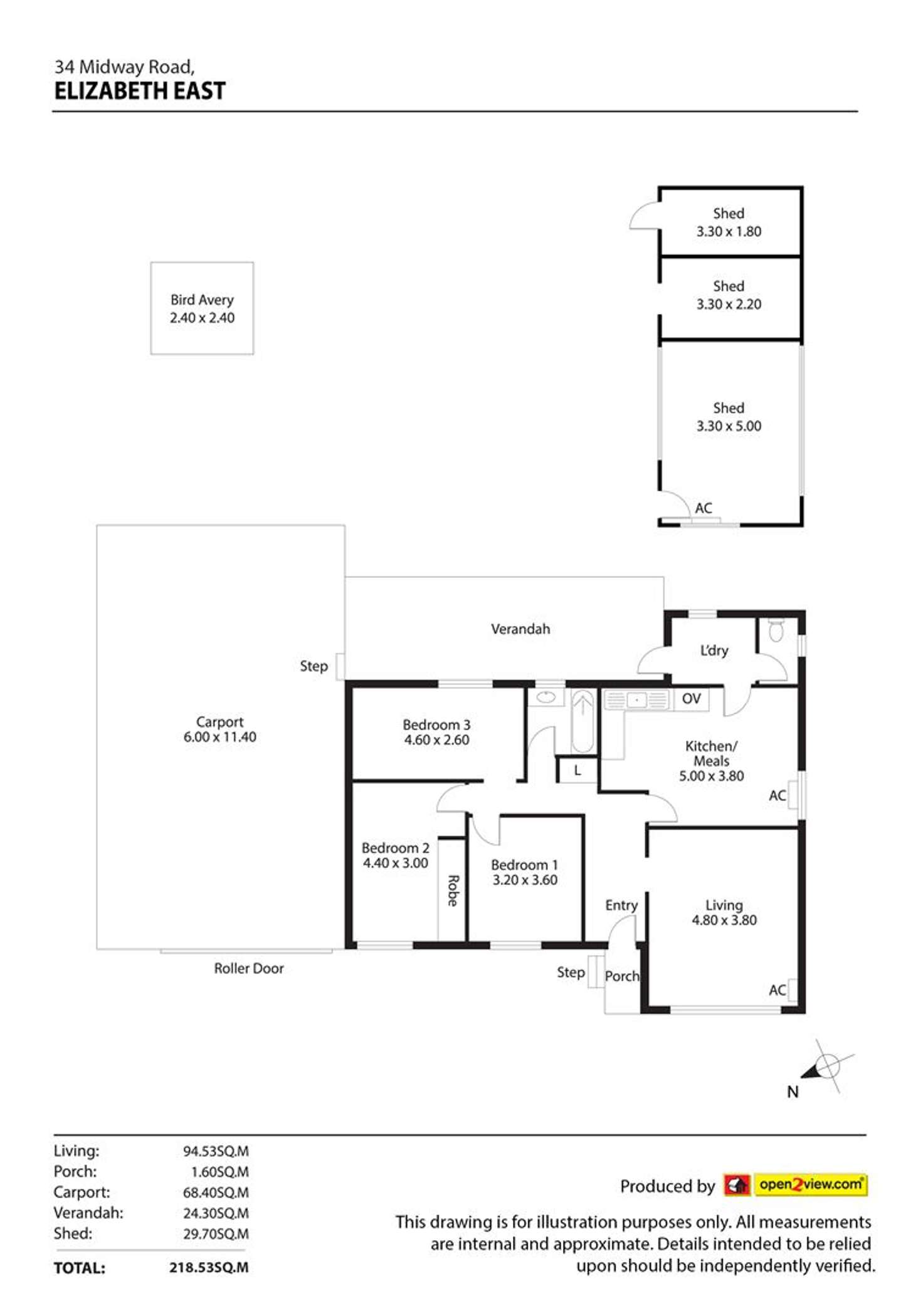 Floorplan of Homely house listing, 34 Midway Road, Elizabeth East SA 5112