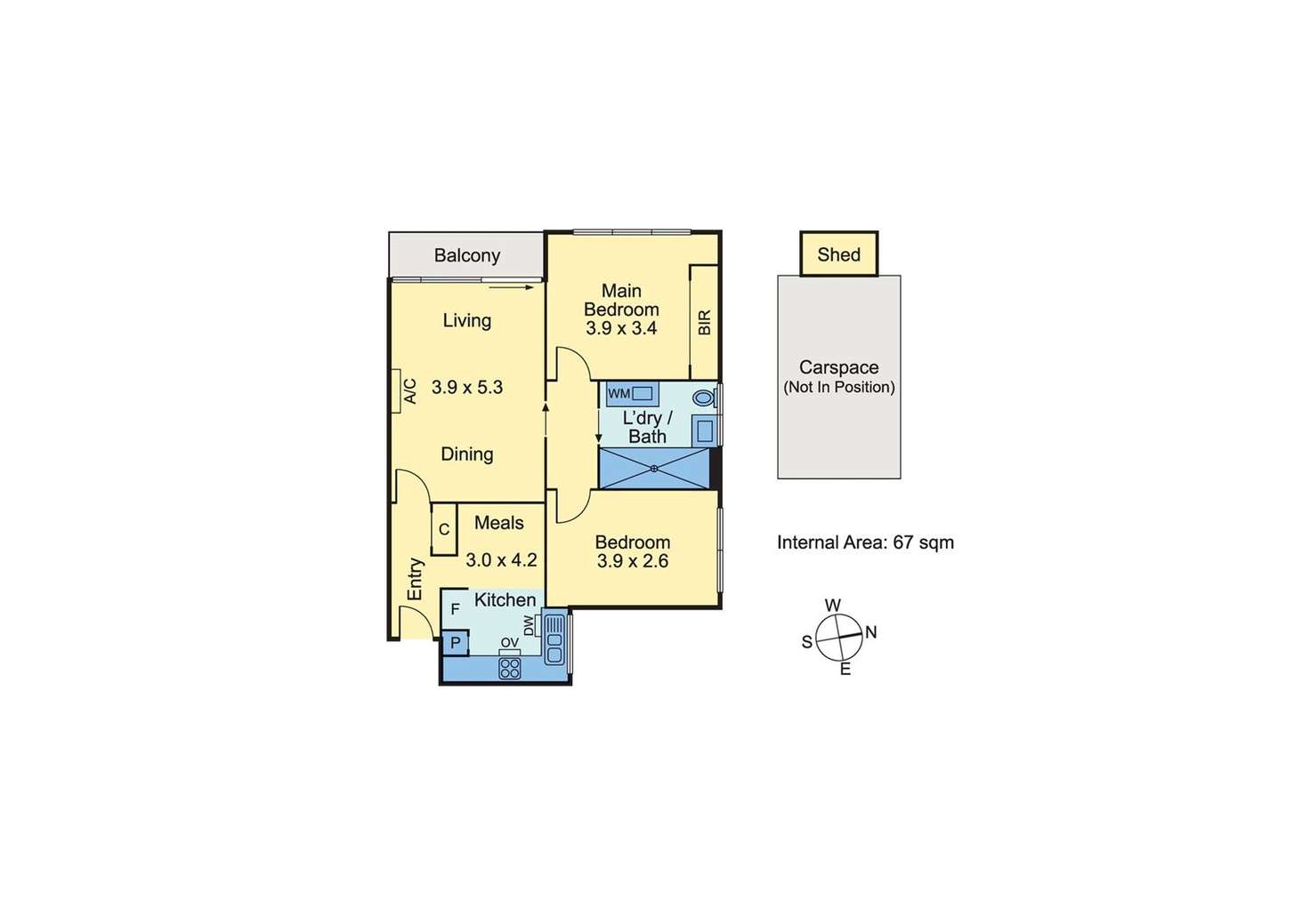 Floorplan of Homely apartment listing, 5/12 Bentley Street, Surrey Hills VIC 3127