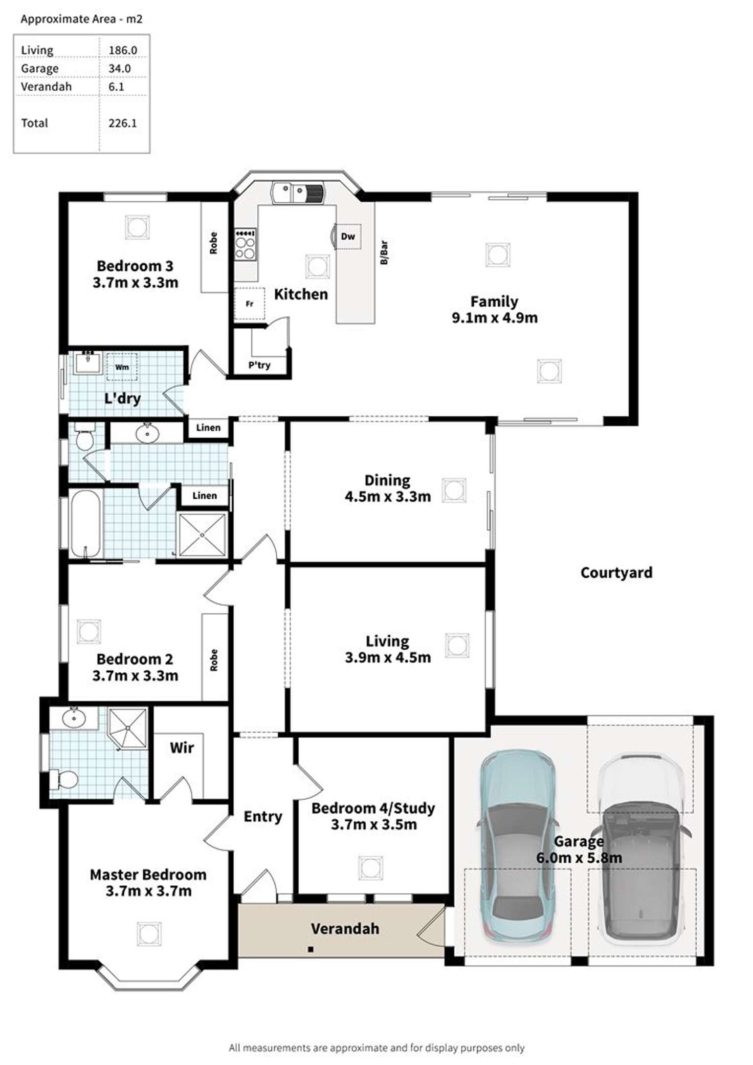 Floorplan of Homely house listing, 3 Jollies Court, Seaford Meadows SA 5169