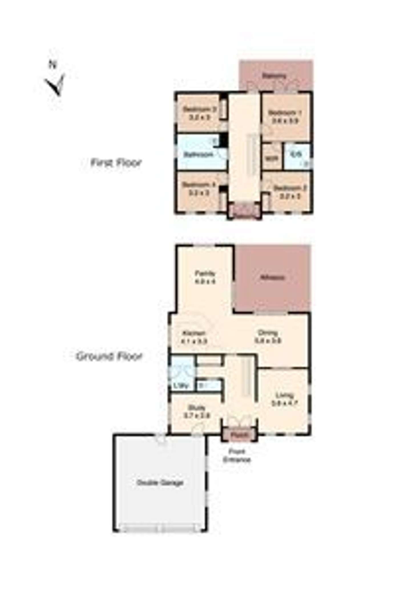 Floorplan of Homely house listing, 29 St Andrews Place, Lake Gardens VIC 3355