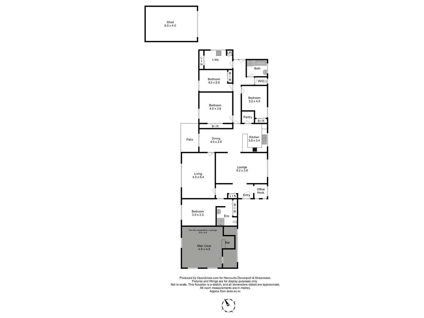 Floorplan of Homely house listing, 23 Shaw Street, Miandetta TAS 7310