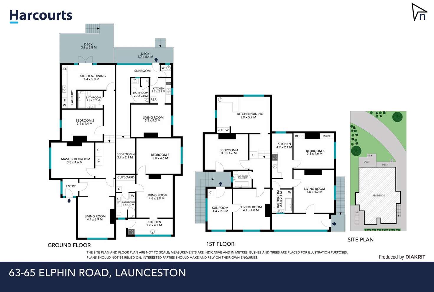 Floorplan of Homely blockOfUnits listing, 63-65 Elphin Road, Launceston TAS 7250