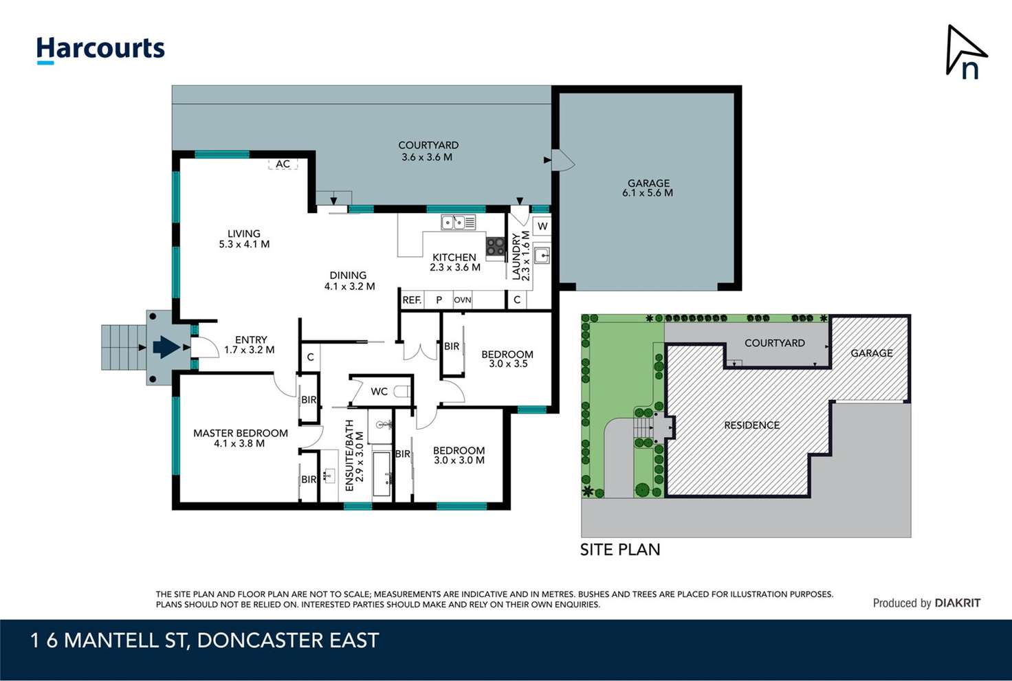 Floorplan of Homely house listing, 1/6 Mantell Street, Doncaster East VIC 3109