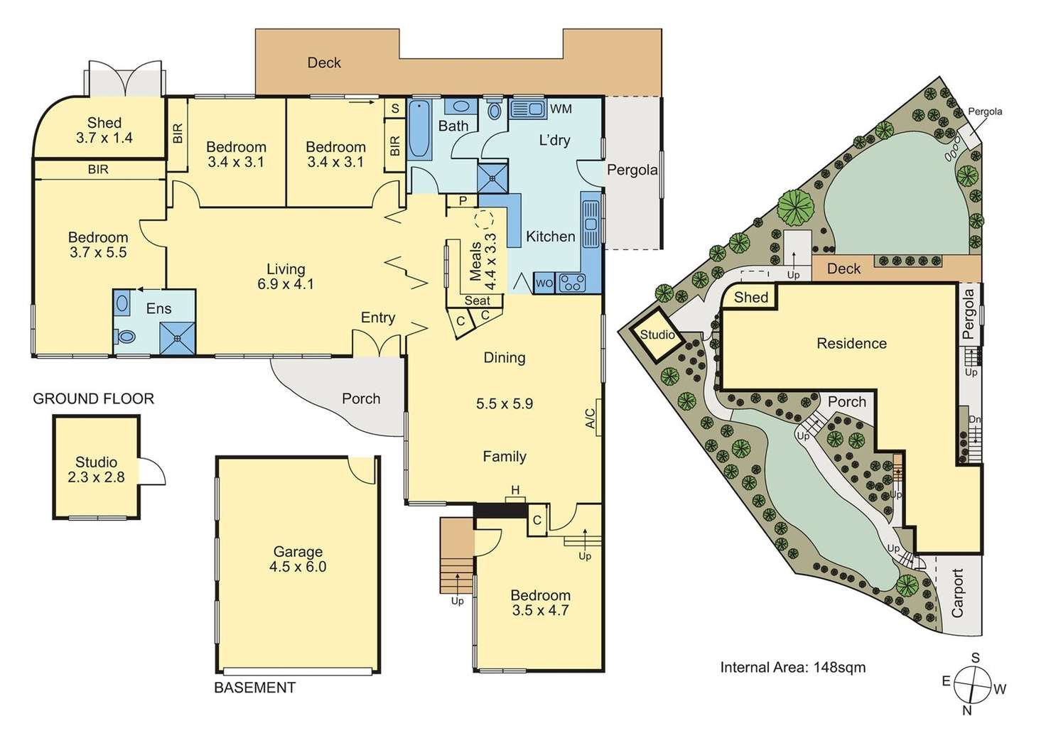 Floorplan of Homely house listing, 5 Rowallan Court, Balwyn North VIC 3104