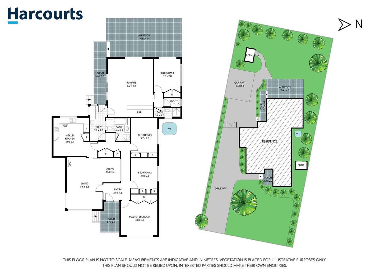 Floorplan of Homely house listing, 6 Olympus Drive, Croydon South VIC 3136