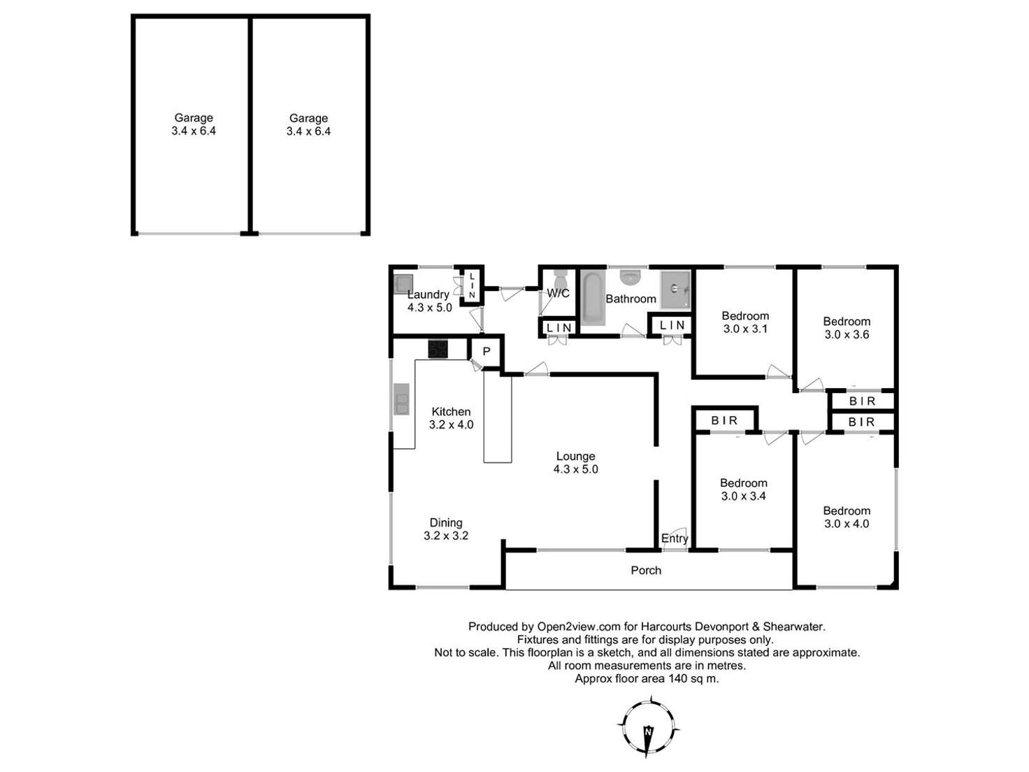 Floorplan of Homely house listing, 1 Morgan Court, Devonport TAS 7310