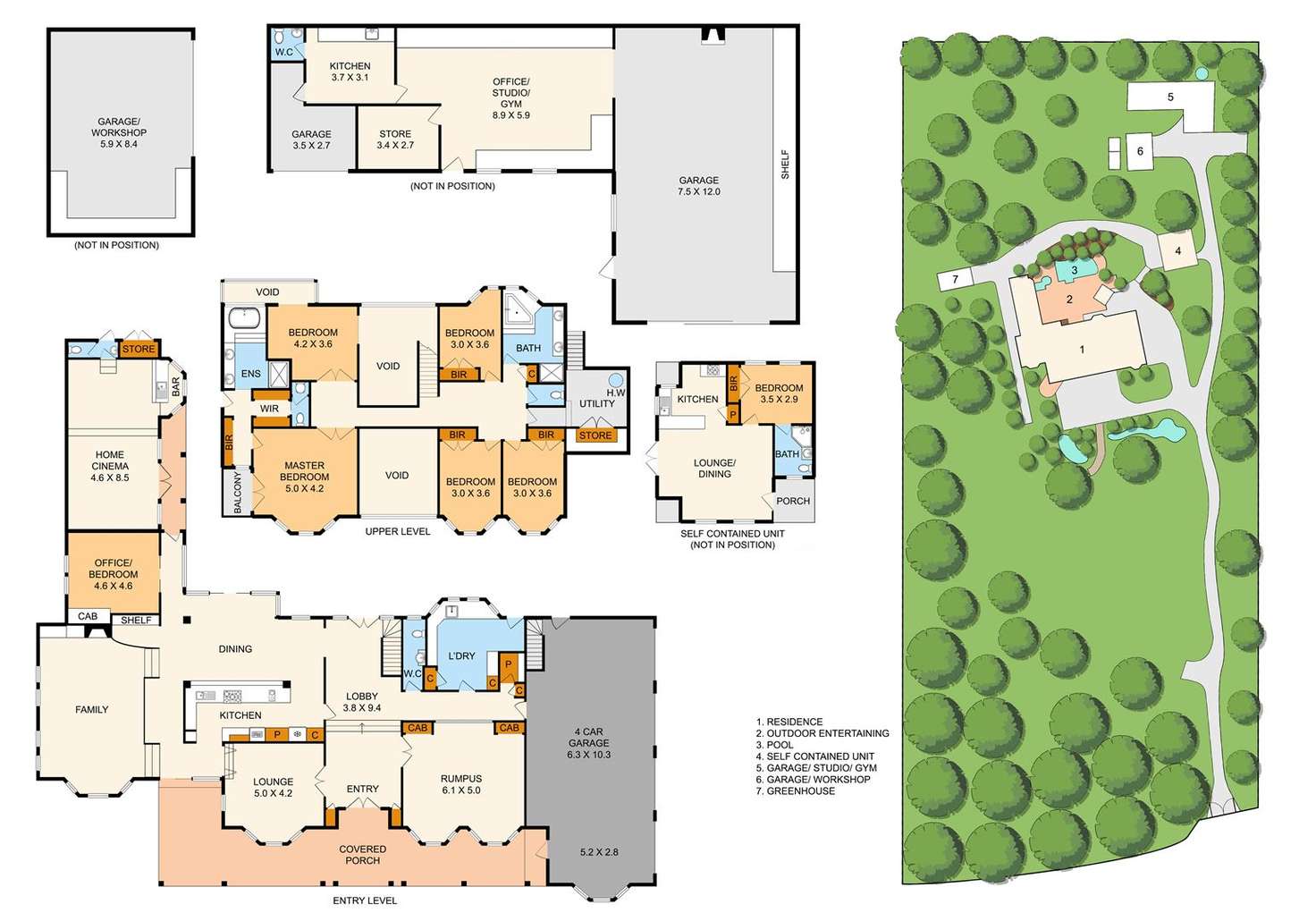 Floorplan of Homely house listing, 5 Tereddan Drive, Kilsyth South VIC 3137