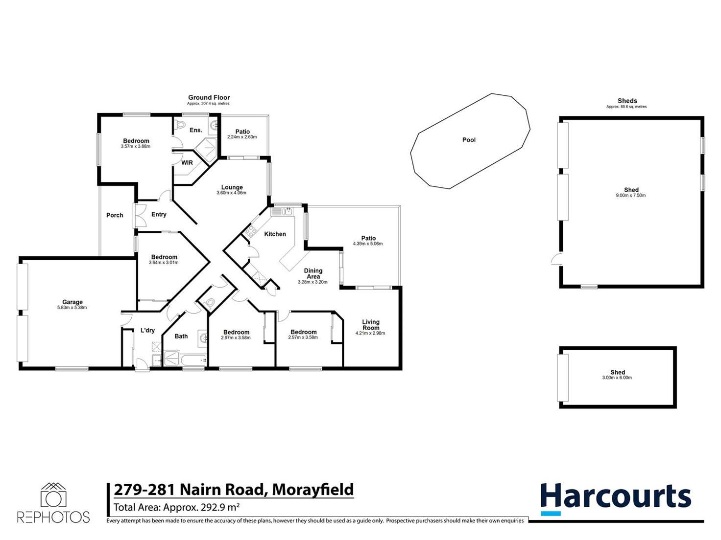 Floorplan of Homely house listing, 279-281 Nairn Road, Morayfield QLD 4506