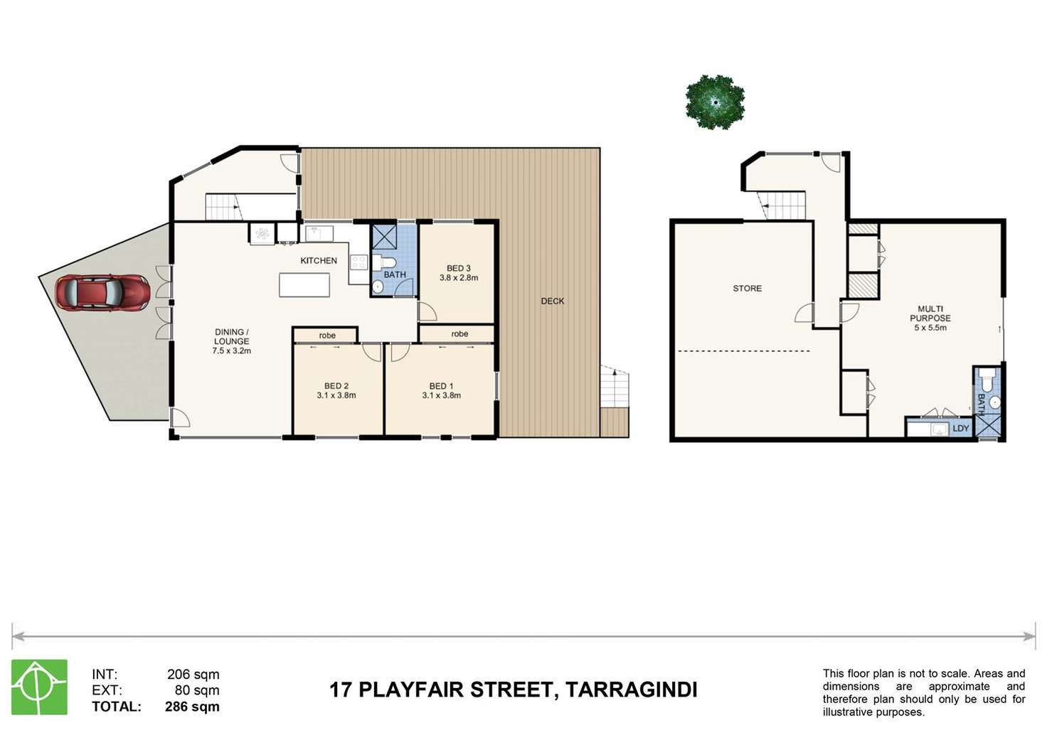 Floorplan of Homely house listing, 17 Playfair Street, Tarragindi QLD 4121