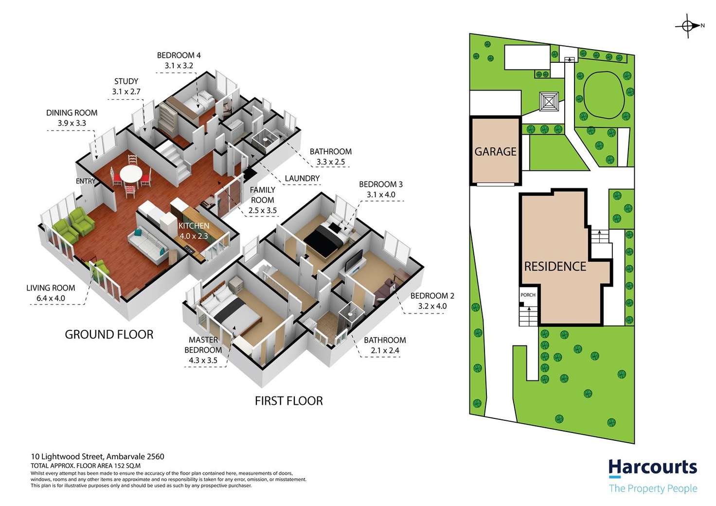 Floorplan of Homely house listing, 10 Lightwood Street, Ambarvale NSW 2560
