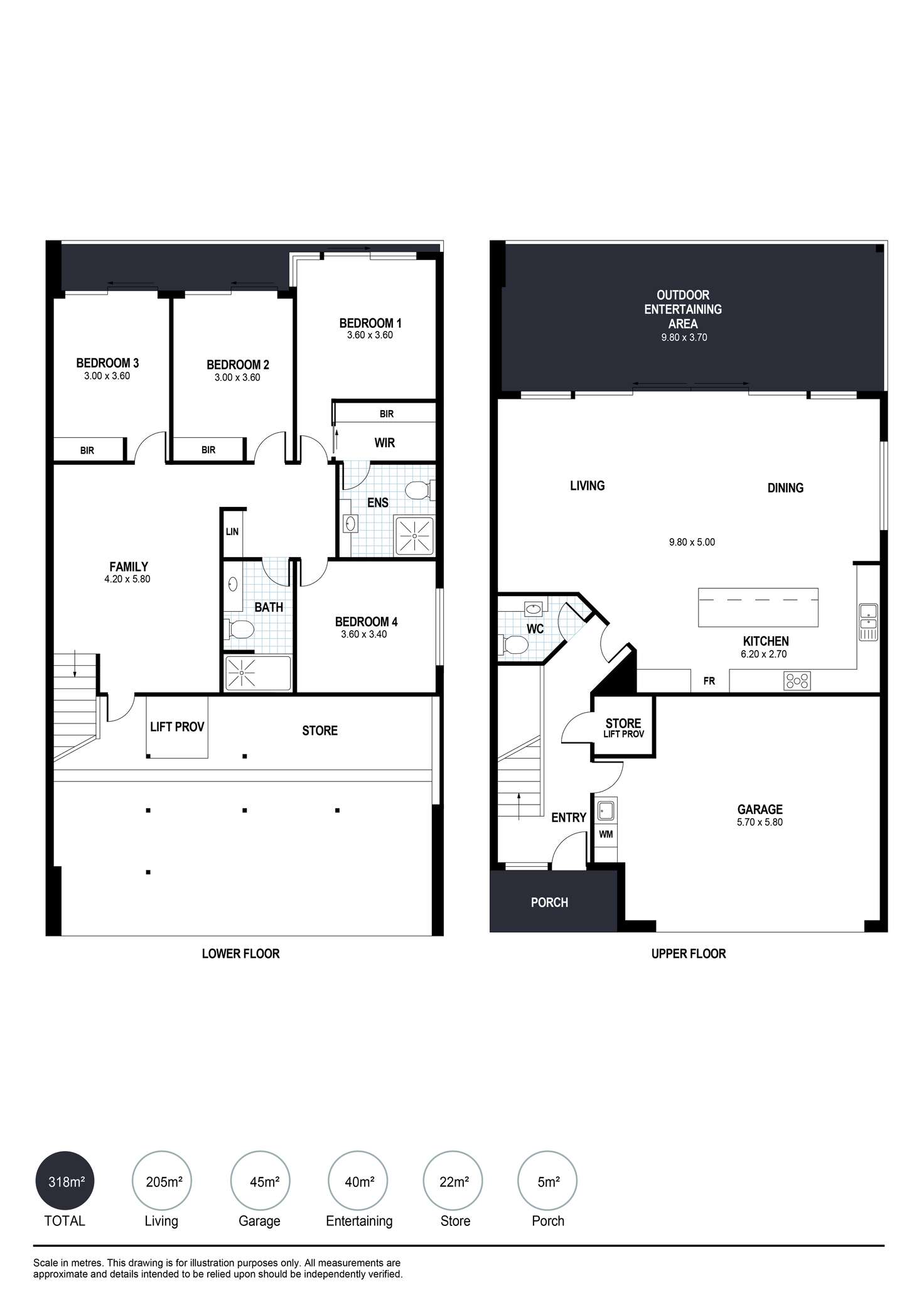 Floorplan of Homely house listing, Villa 1/121 Franklin Parade, Encounter Bay SA 5211