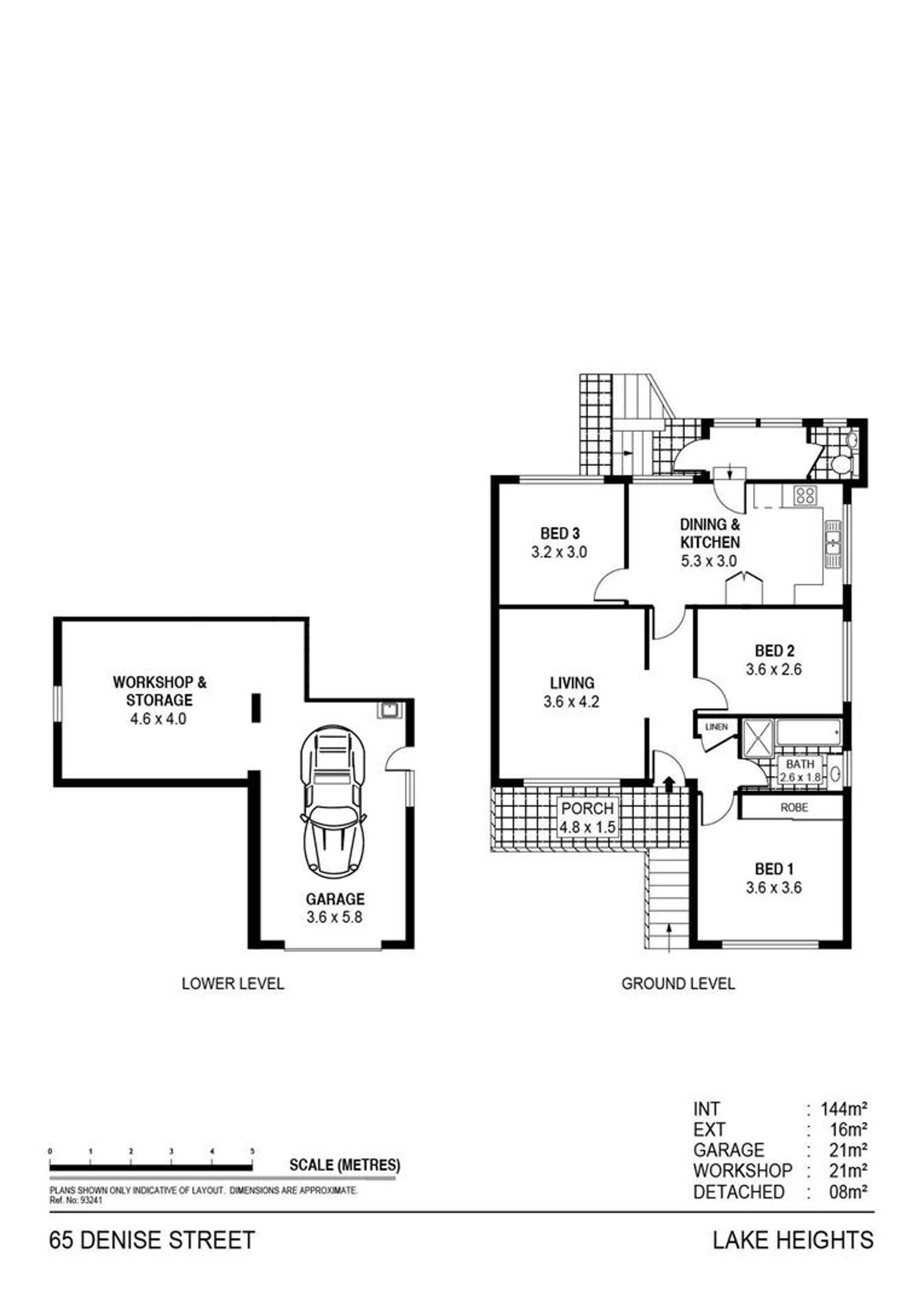 Floorplan of Homely house listing, 65 Denise Street, Lake Heights NSW 2502