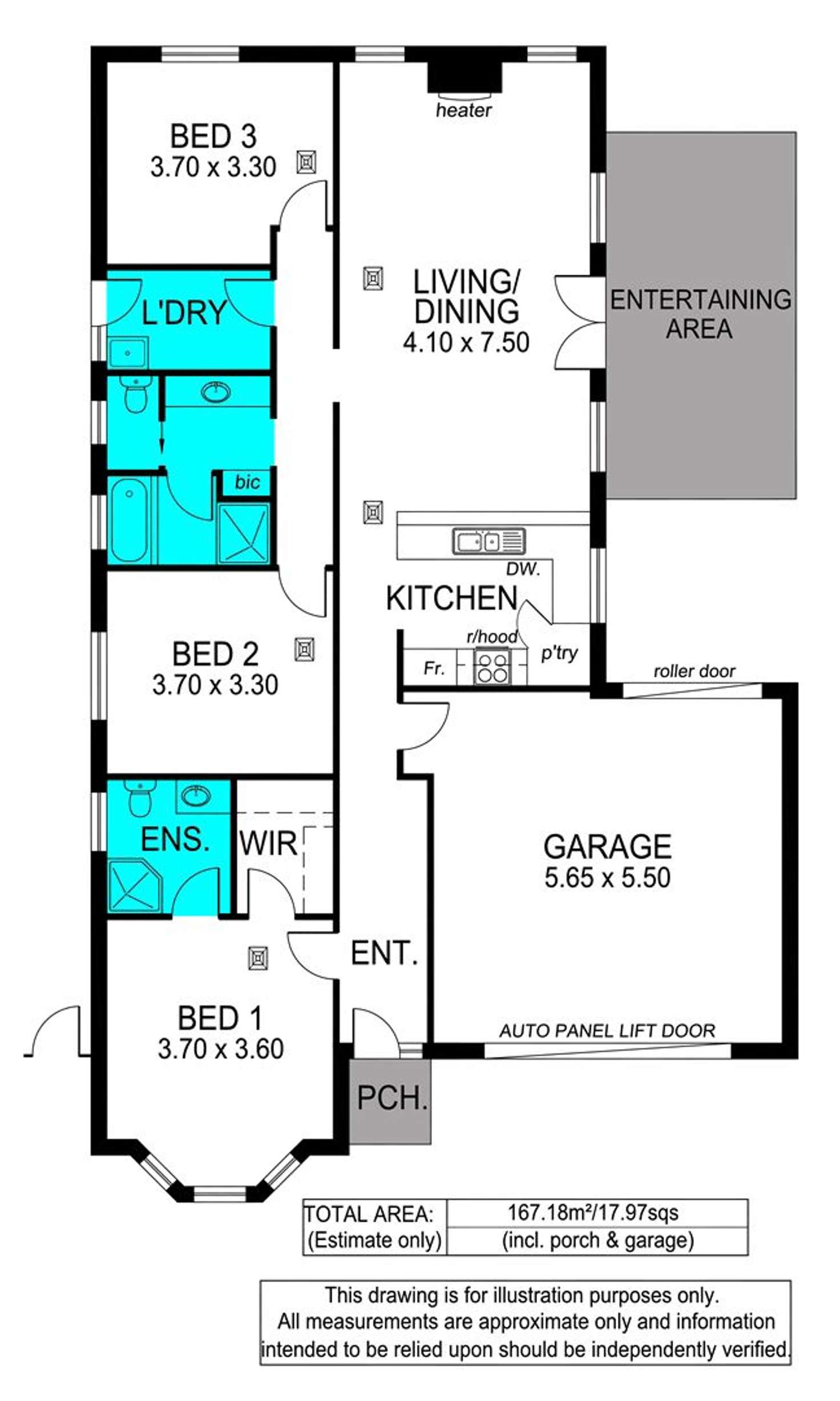 Floorplan of Homely house listing, 3 Erebus Glen, Hallett Cove SA 5158