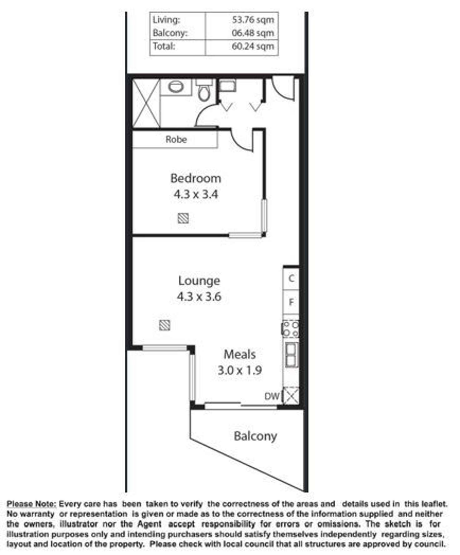 Floorplan of Homely apartment listing, 13/19 Hindmarsh Terrace, Lightsview SA 5085