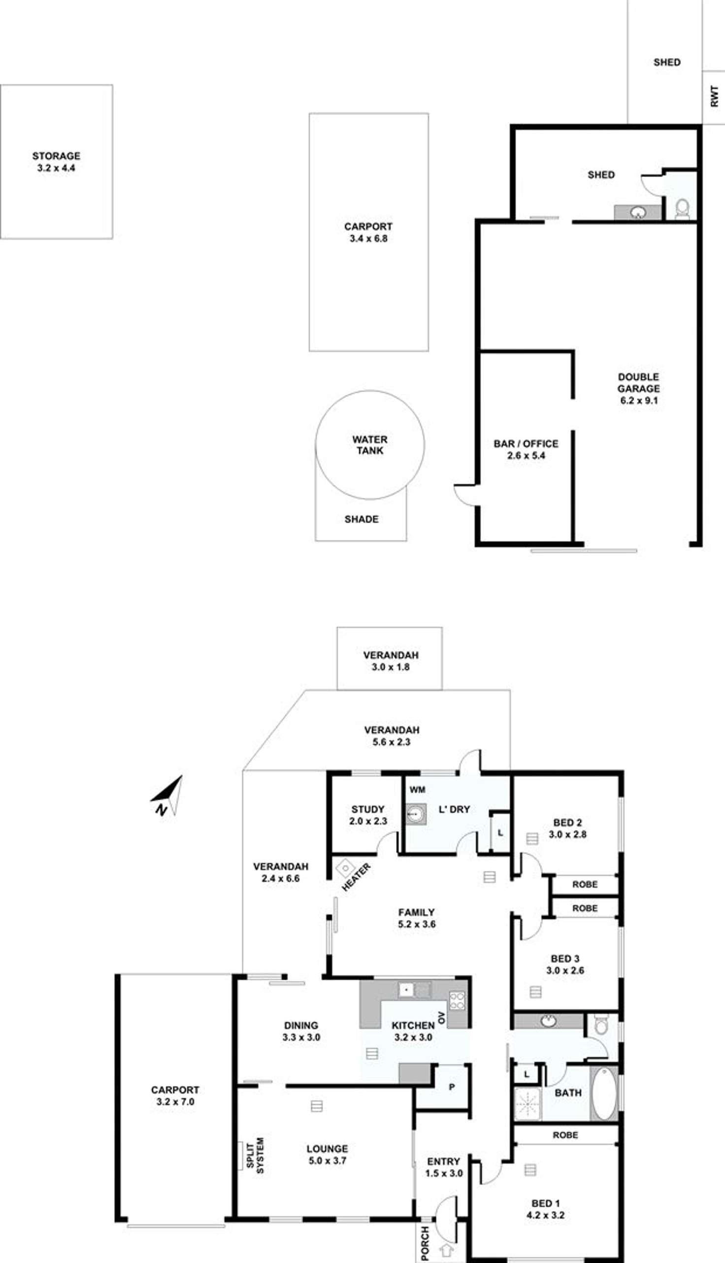Floorplan of Homely house listing, 20 Swinden Street, Riverton SA 5412