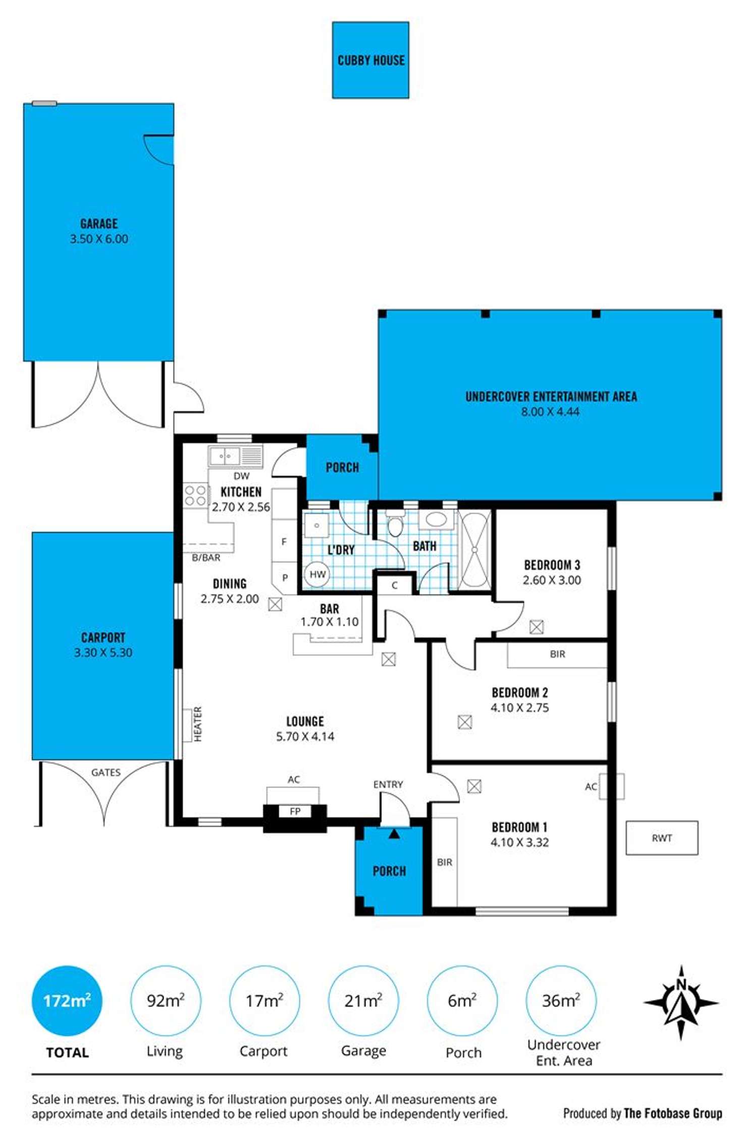 Floorplan of Homely house listing, 108 Richmond Avenue, Melrose Park SA 5039