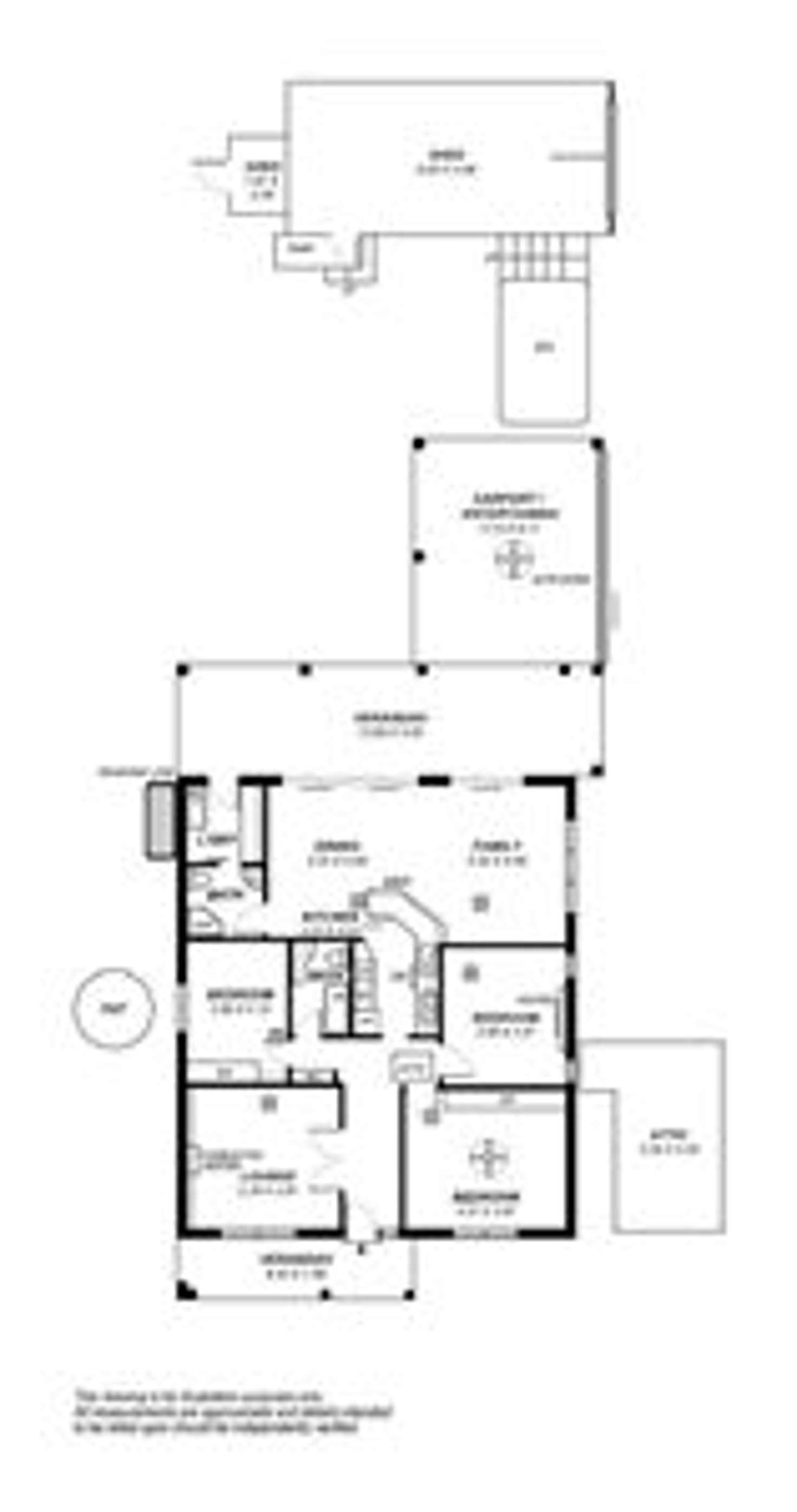 Floorplan of Homely house listing, 17 The Strand, Colonel Light Gardens SA