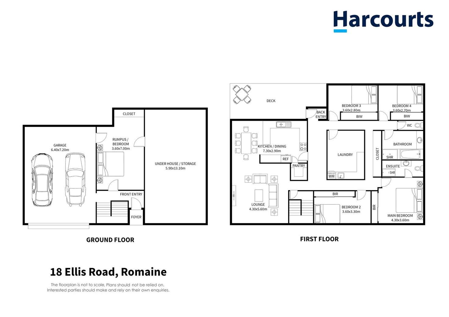 Floorplan of Homely house listing, 18 Ellis Road, Romaine TAS 7320