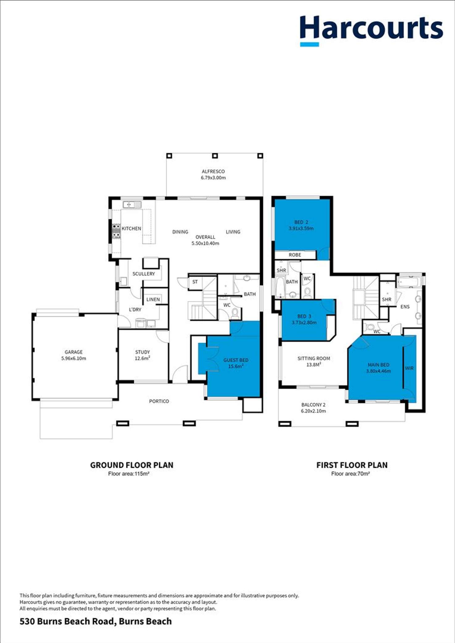 Floorplan of Homely house listing, 530 Burns Beach Road, Burns Beach WA 6028