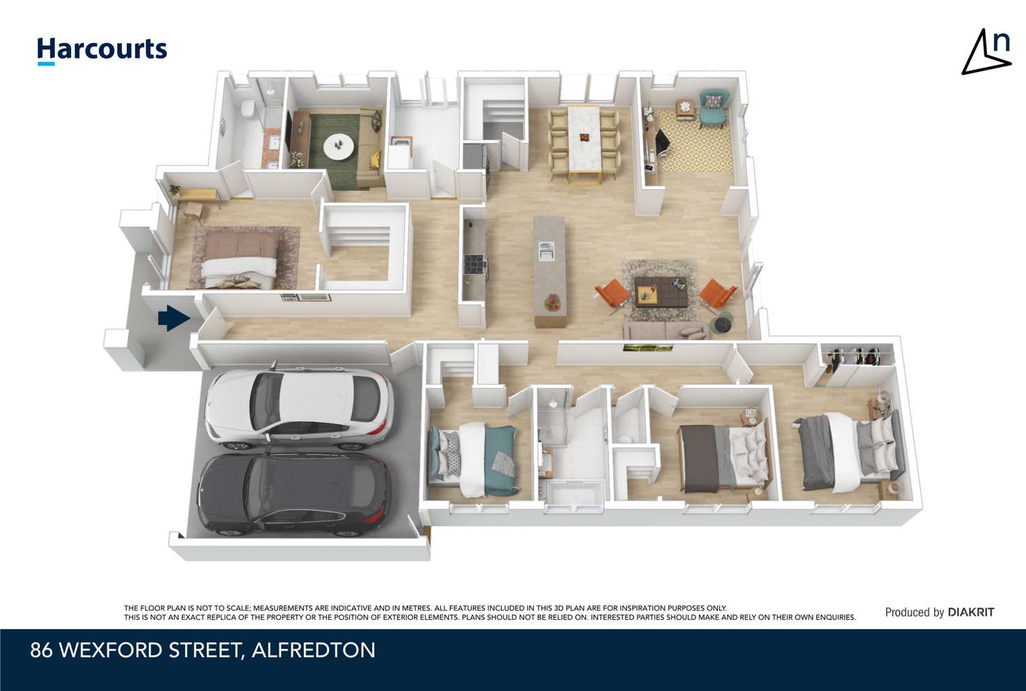 Floorplan of Homely house listing, 86 Wexford Street, Alfredton VIC 3350