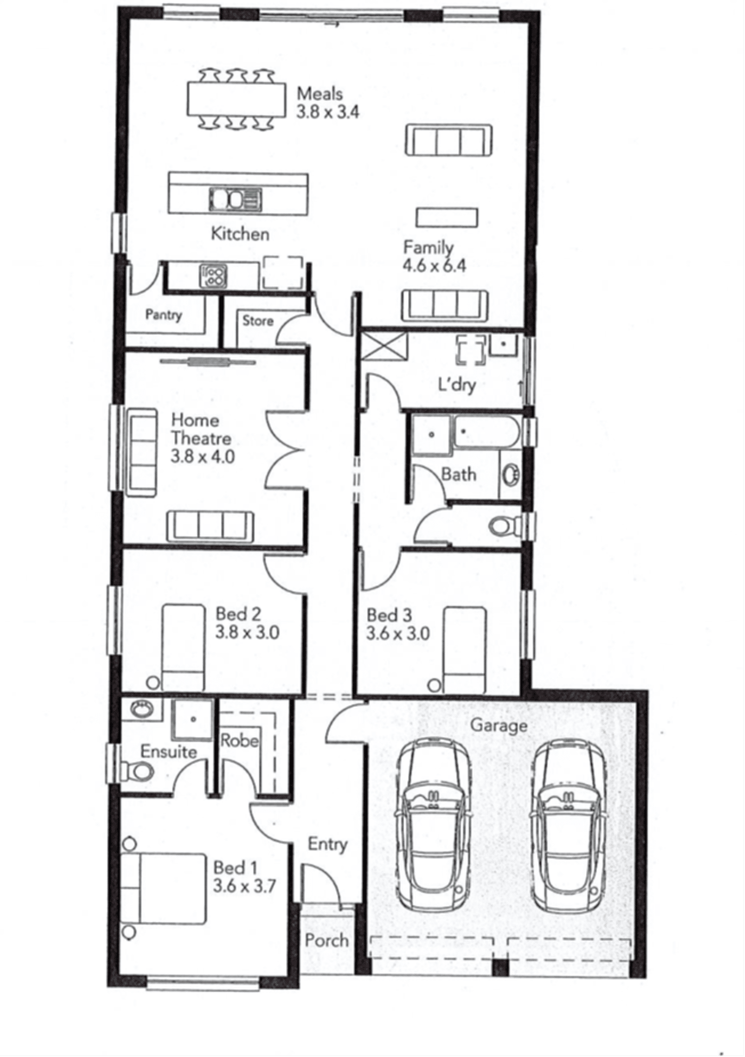Floorplan of Homely house listing, 5 Pedler Boulevard, Freeling SA 5372