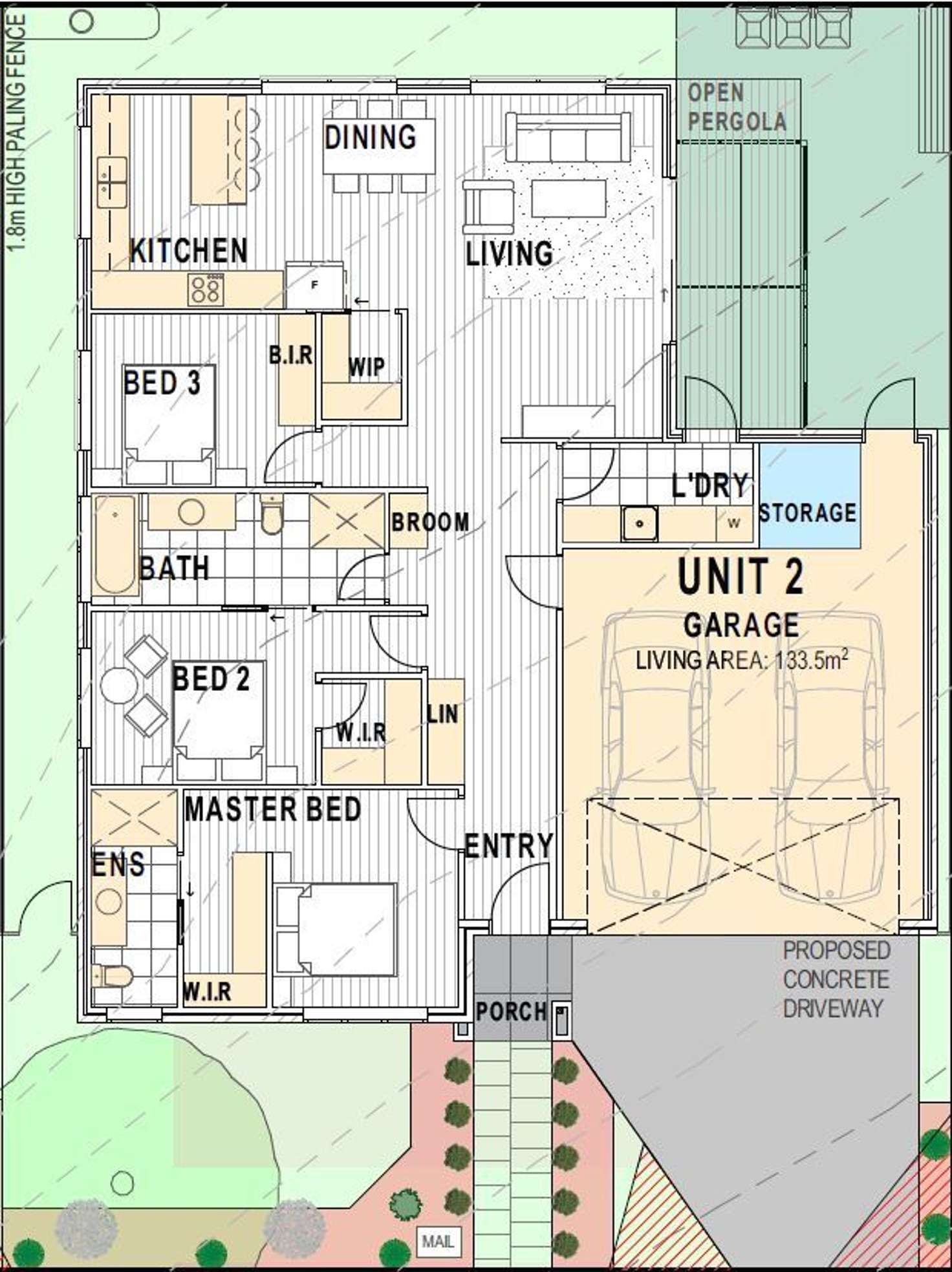 Floorplan of Homely house listing, 2/67 Lilleys Road, Warragul VIC 3820