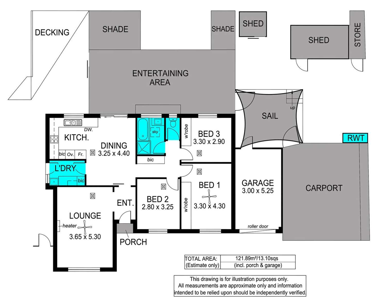 Floorplan of Homely house listing, 2 Ween Avenue, Happy Valley SA 5159