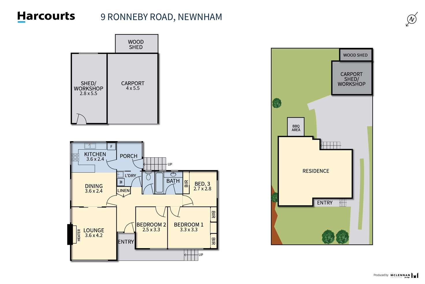 Floorplan of Homely house listing, 9 Ronneby Road, Newnham TAS 7248