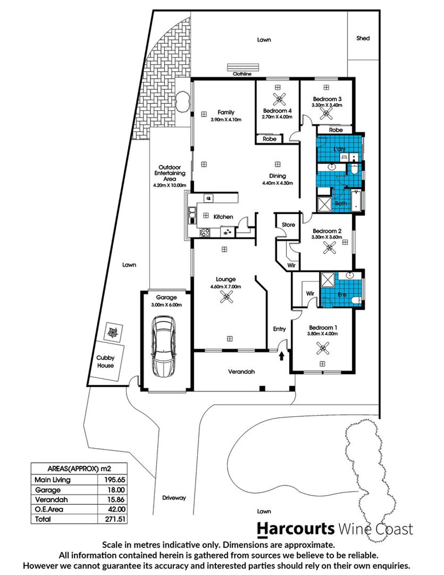 Floorplan of Homely house listing, 13 Esperance Boulevard, Seaford Rise SA 5169